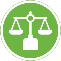 Healthy weight icon