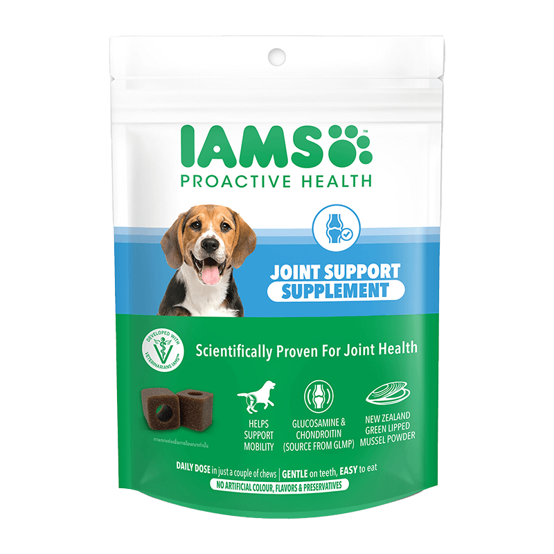 IAMS™ Proactive Health™ Suplemen untuk Mendukung Kesehatan Persendian